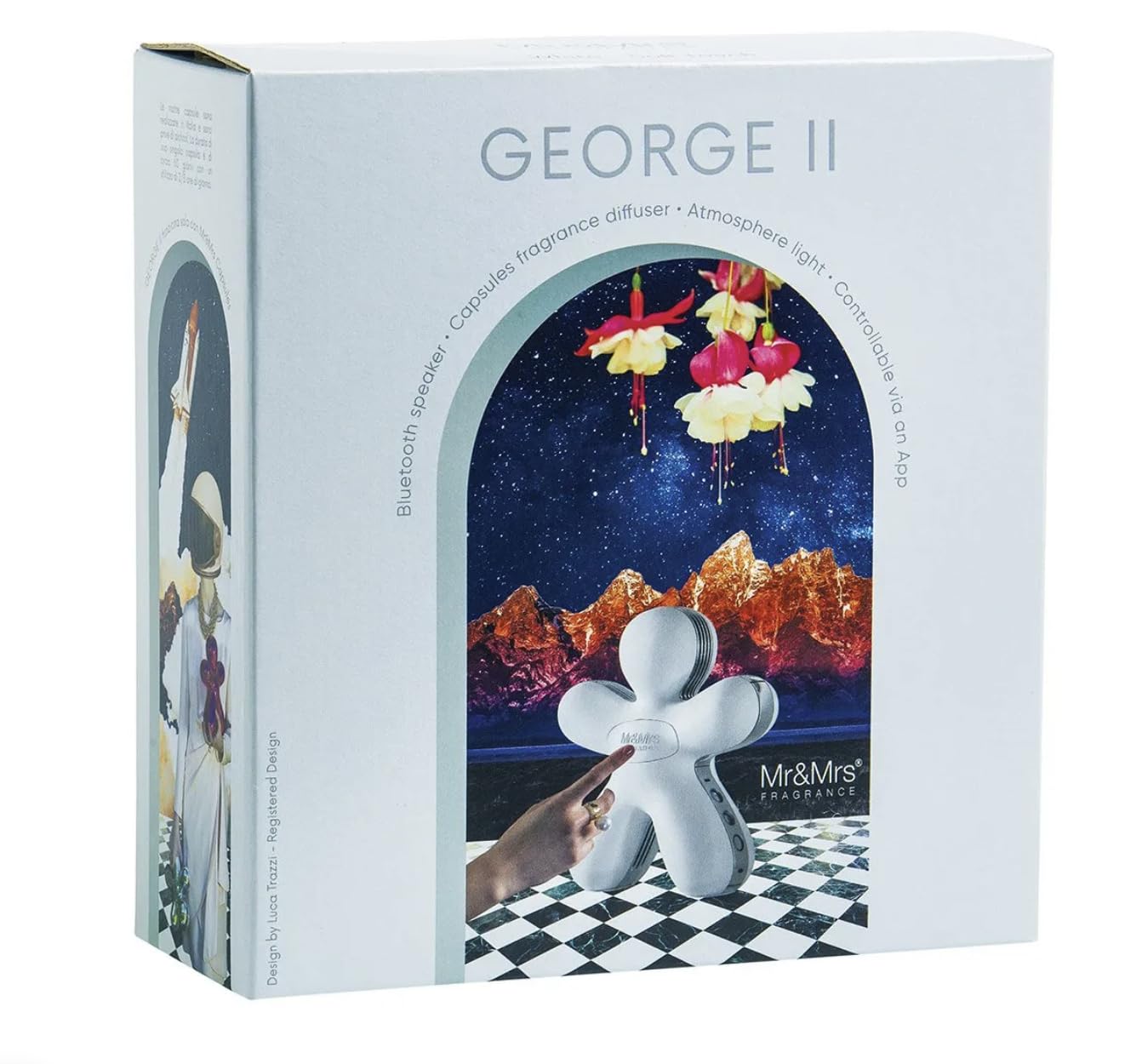 MR. & MRS FRAGRANCE GEORGE II SPEAKER WHITE