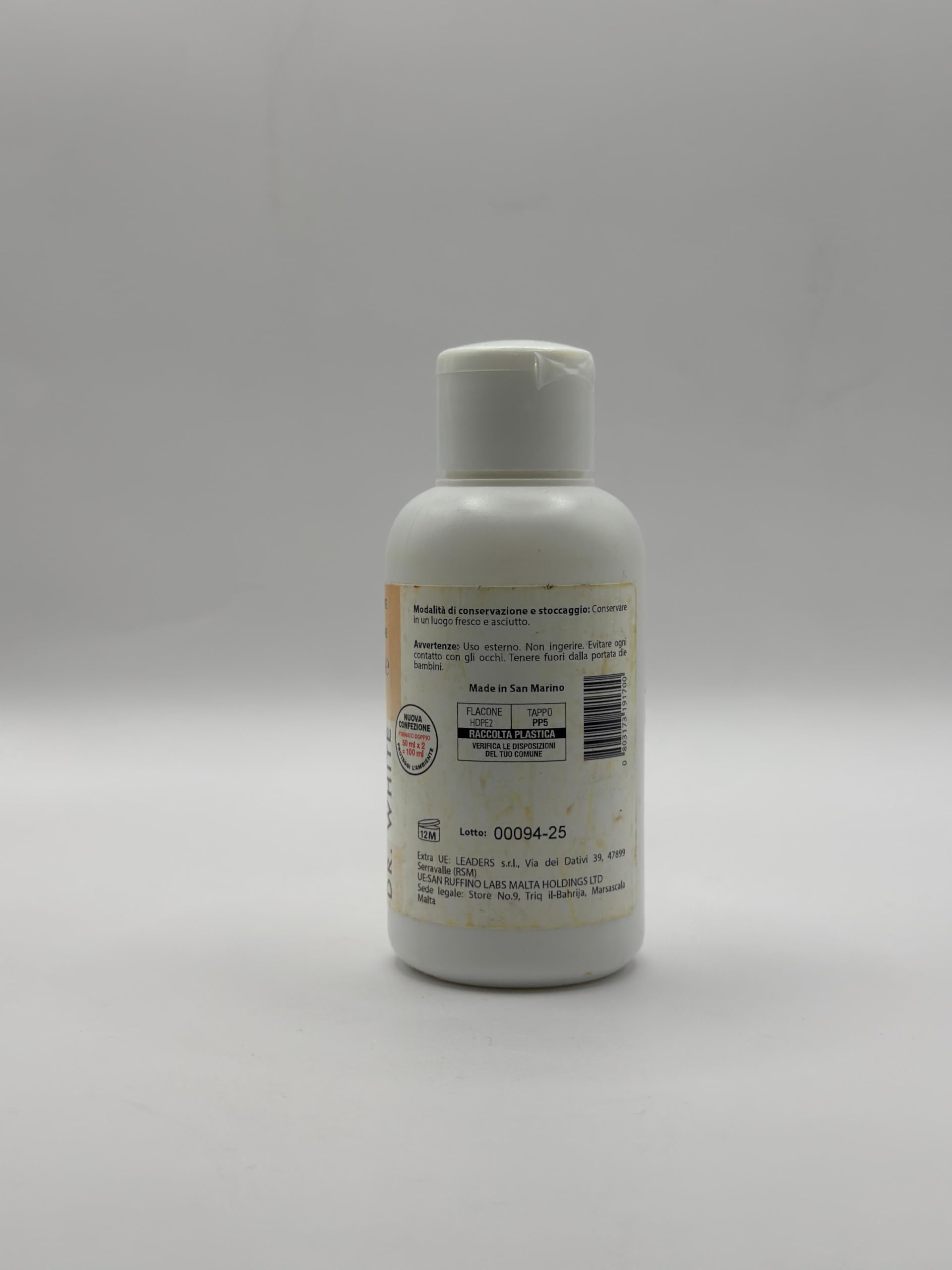 Dr White Intima wybielający krem 400 ml – krem rozjaśniający części intymne, Inguine i pachy – krem nawilżający i łagodzący (średnio)