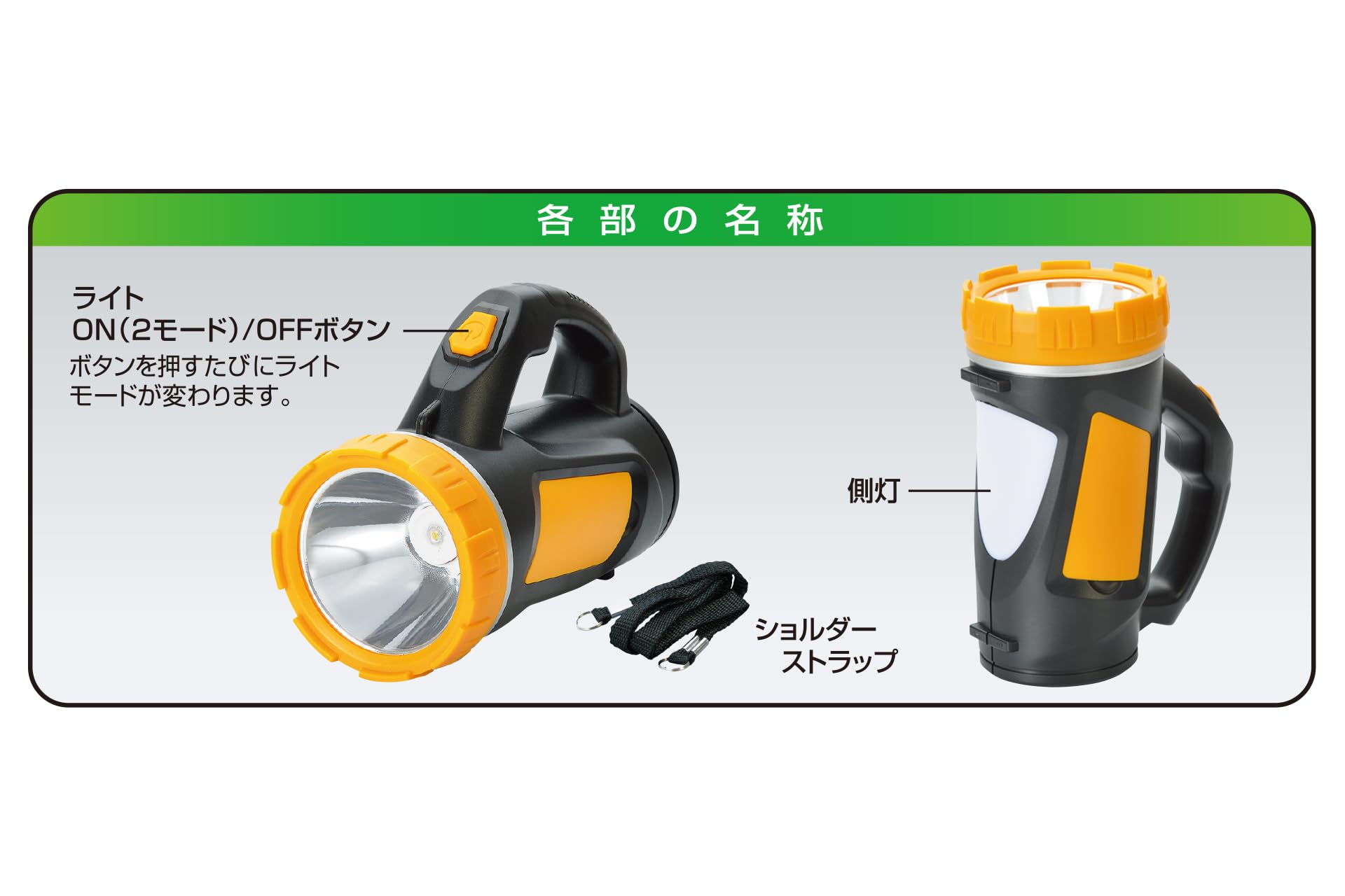 SAVE 3W+1W LEDサーチライト SV-4496 khxv5rg 【公式通販】