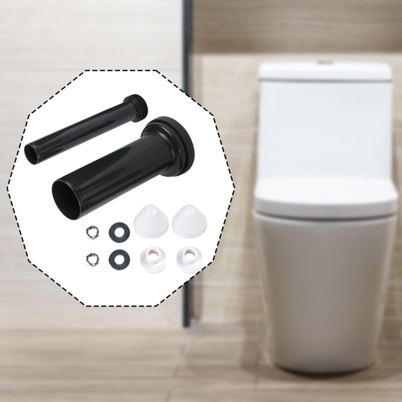 El kit de conexión de inodoro montado en la pared incluye juego para colgar bidés bidés mangueras de drenaje y llenado wiSeals accesorios de fontanería para una fácil instalación