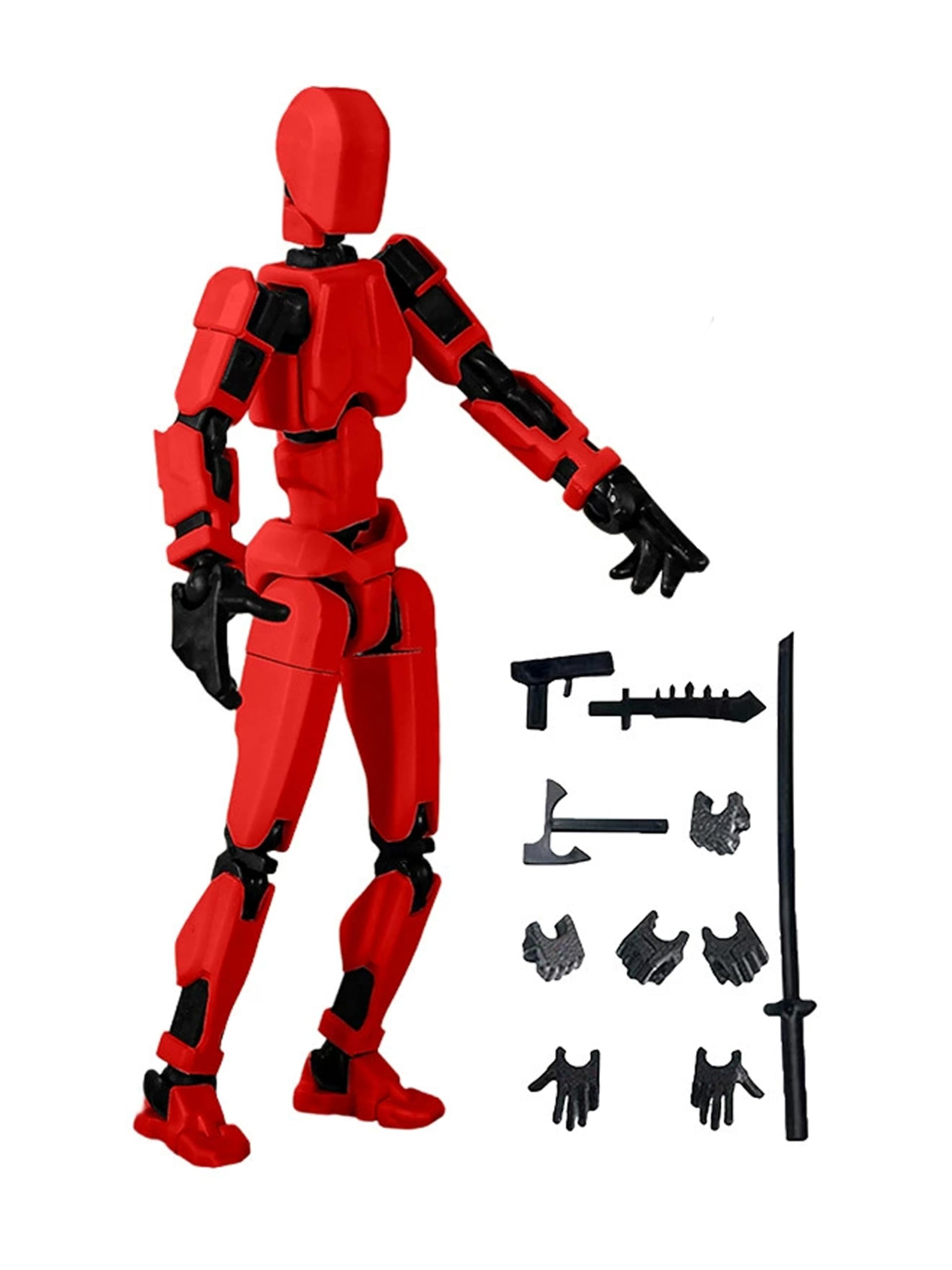 Amazon.co.jp: AAGWW 模型人形 武器付き フィギュア スケッチ用 関節が