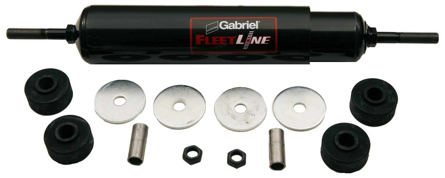 Gabriel 85722 FleetLine HD Truck Front/Rear Shock Absorbers Fits New Flyer Transit Buses Coaches; Volvo FE Series FE7 Models; MAN Truck &amp; Bus; OEM# 009863, 016415, 1591501, 81-43701-6573