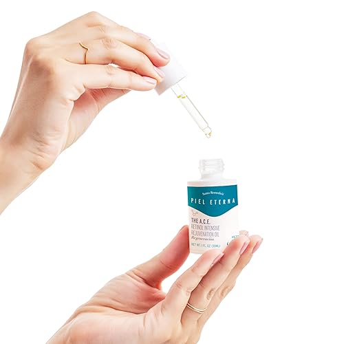 Miniatura 2 de Santo Remedio, Piel Eterna, A.C.E. Aceite de rejuvenecimiento intensivo de retinol, vitamina A, vitamina C, vitamina E, escualano, ácido salicílico,