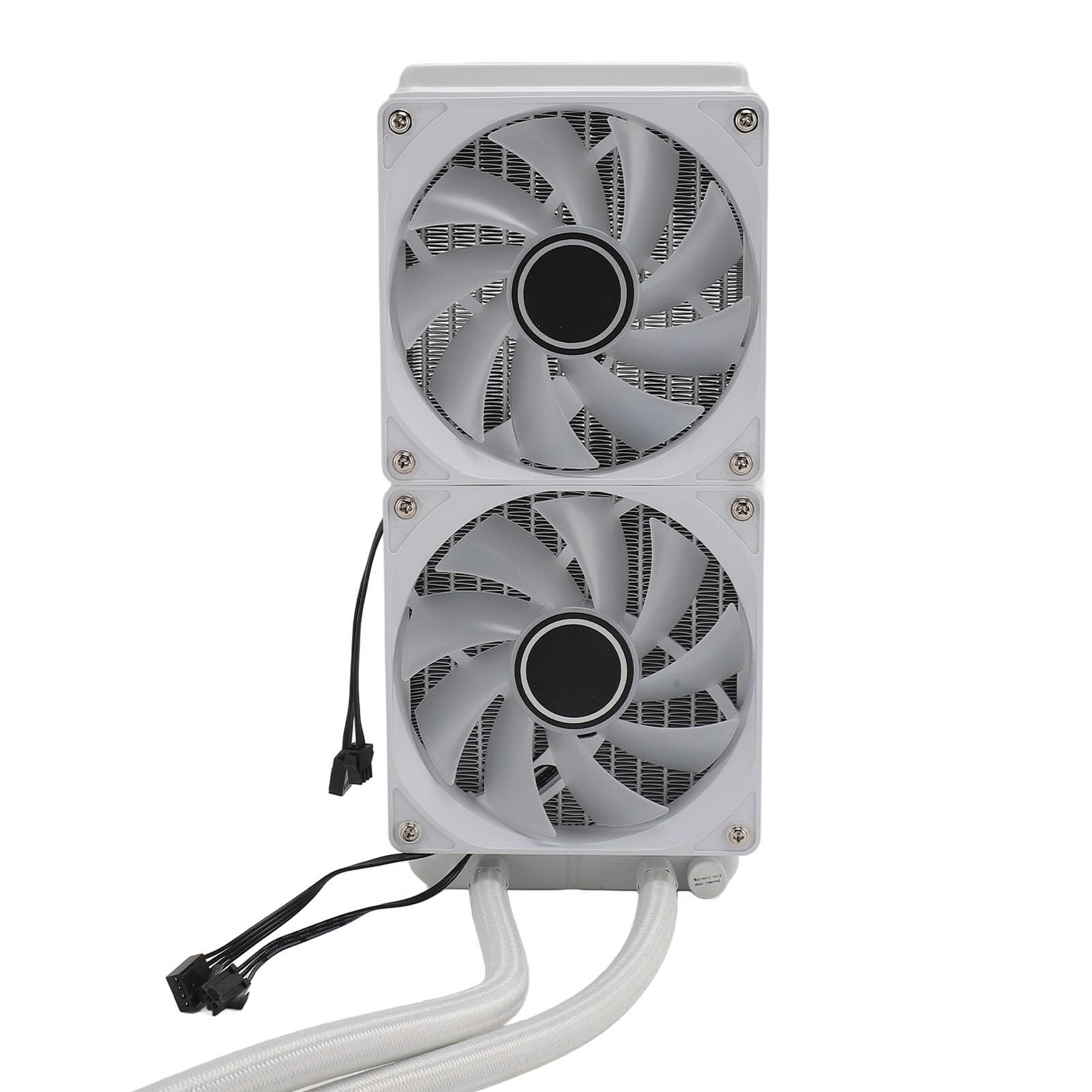 Chłodnica Cieczowa Procesora 240 Mm, Regulowana Chłodnica Wodna Procesora ARGB Sync, Chłodnica Procesora z Podwójnym Wentylatorem PWM 120 Mm o Wysokiej Wydajności dla LGA2066