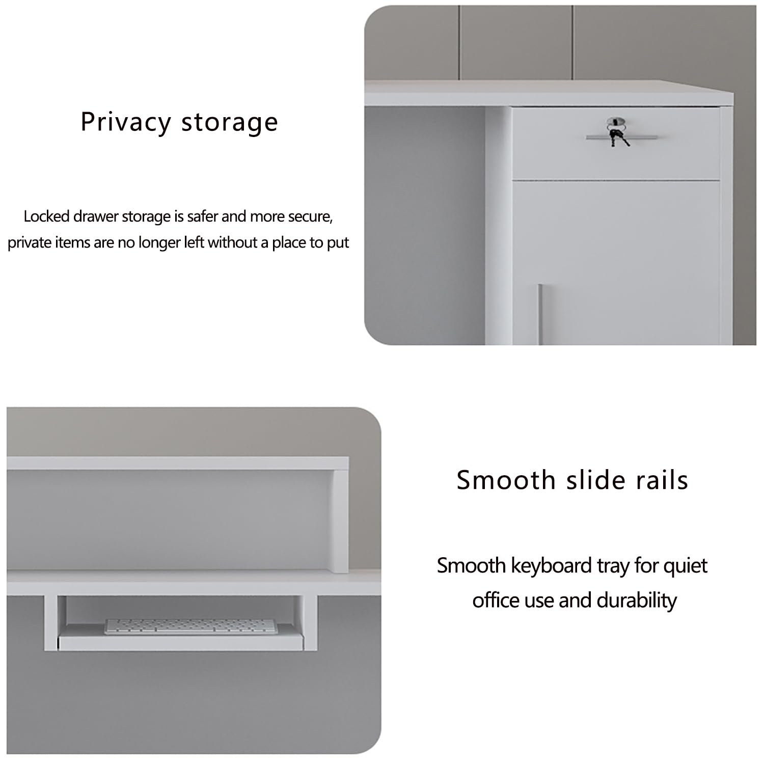 Modern LED Reception Desk for Entryways Living Rooms Shops and Home Offices - Stylish and Functional Furniture for Enhanced Workspace Aesthetics