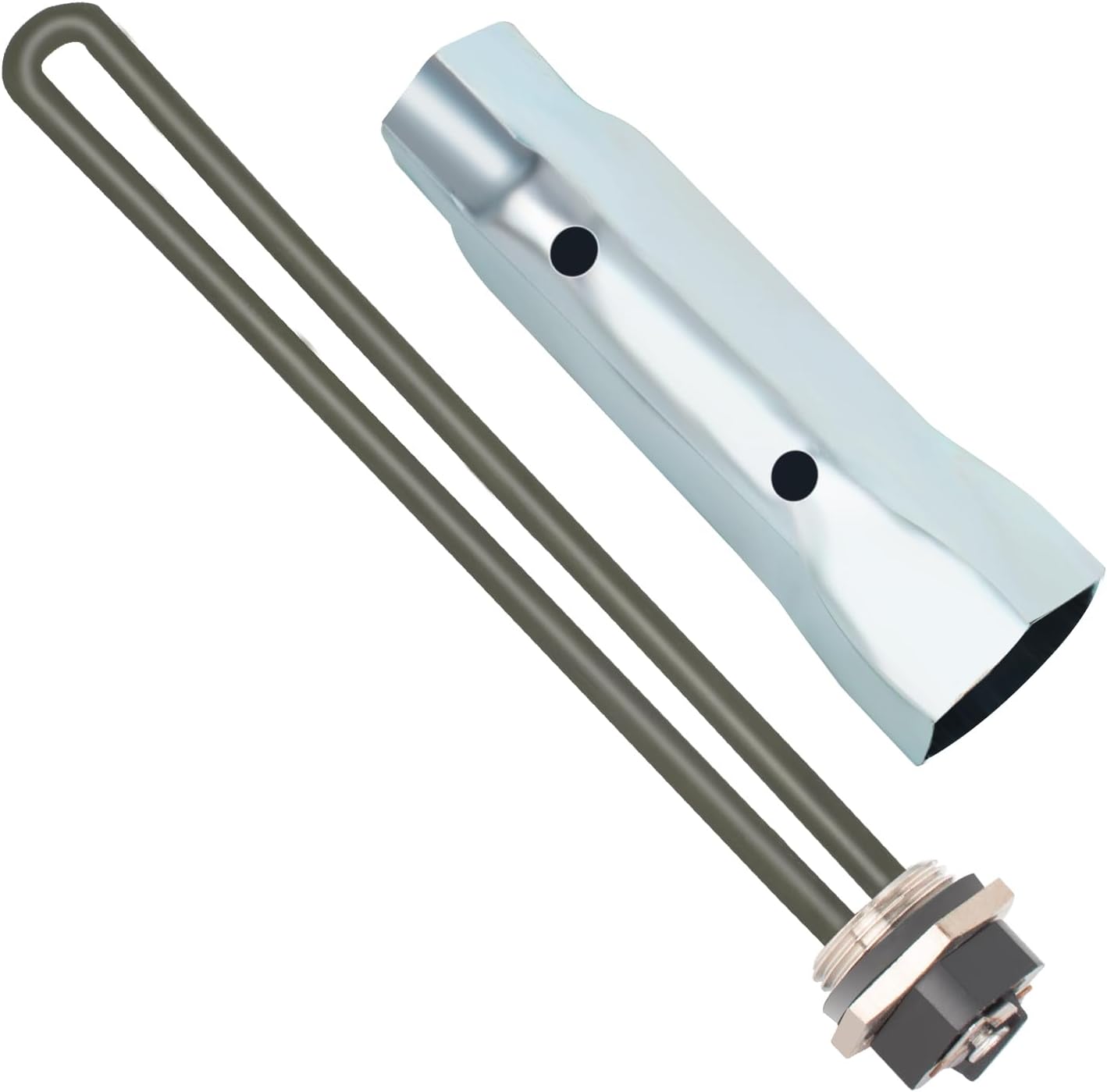 520900 RV Water Heater Element Replacement Suburban SW10DE SW6DE SW12DE Suburban RV Water Heaters Element 120V 1440W with Dual Hex Wrench Socket