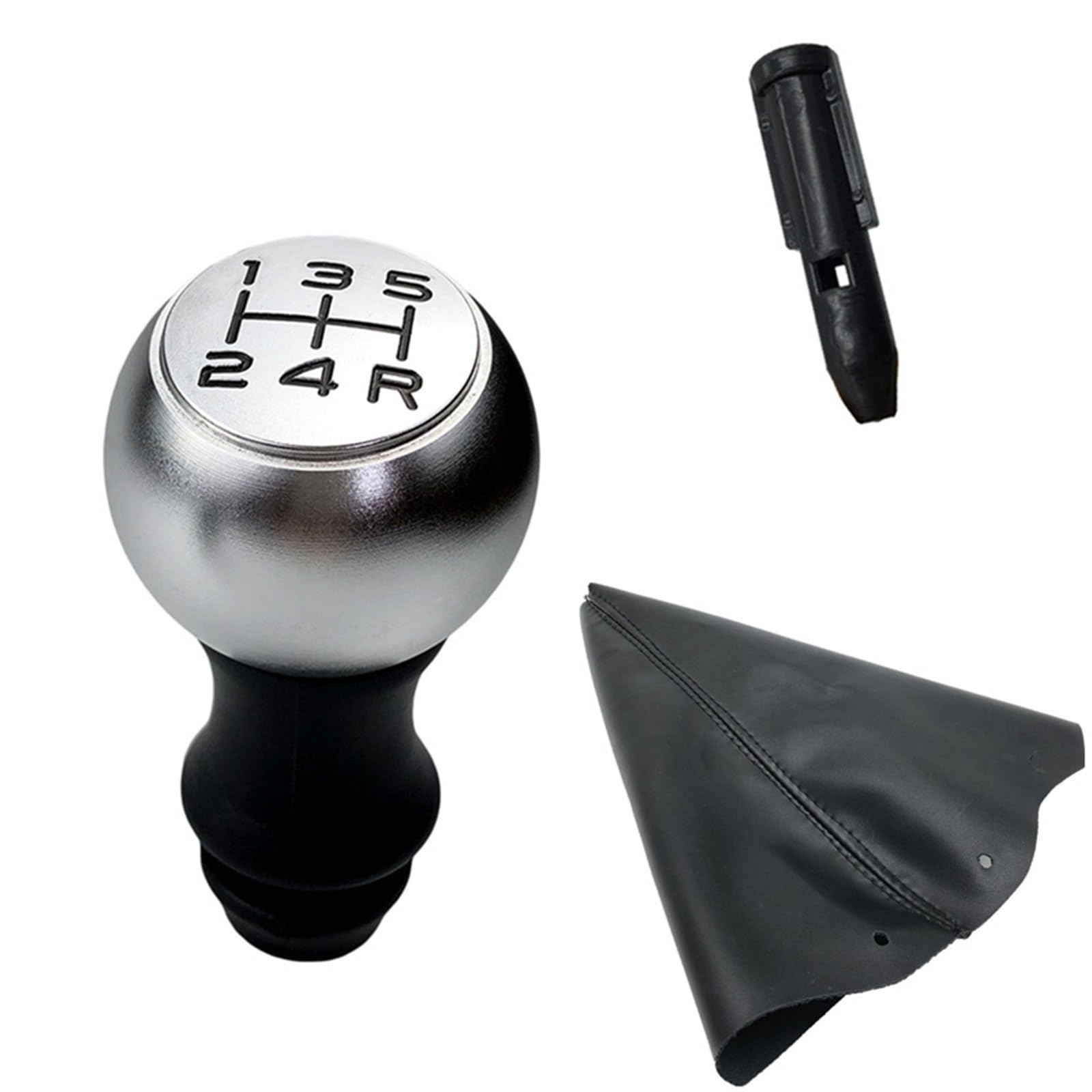 Qtsavxdd One Color Gear Shift Knob Head Compatible With C&Itroen For Sega For C4l For Elysee For C3-Xr For Picasso For C4 Car Gear Lever Accessories Shift Knob Guard Cover Auto Parts(A)