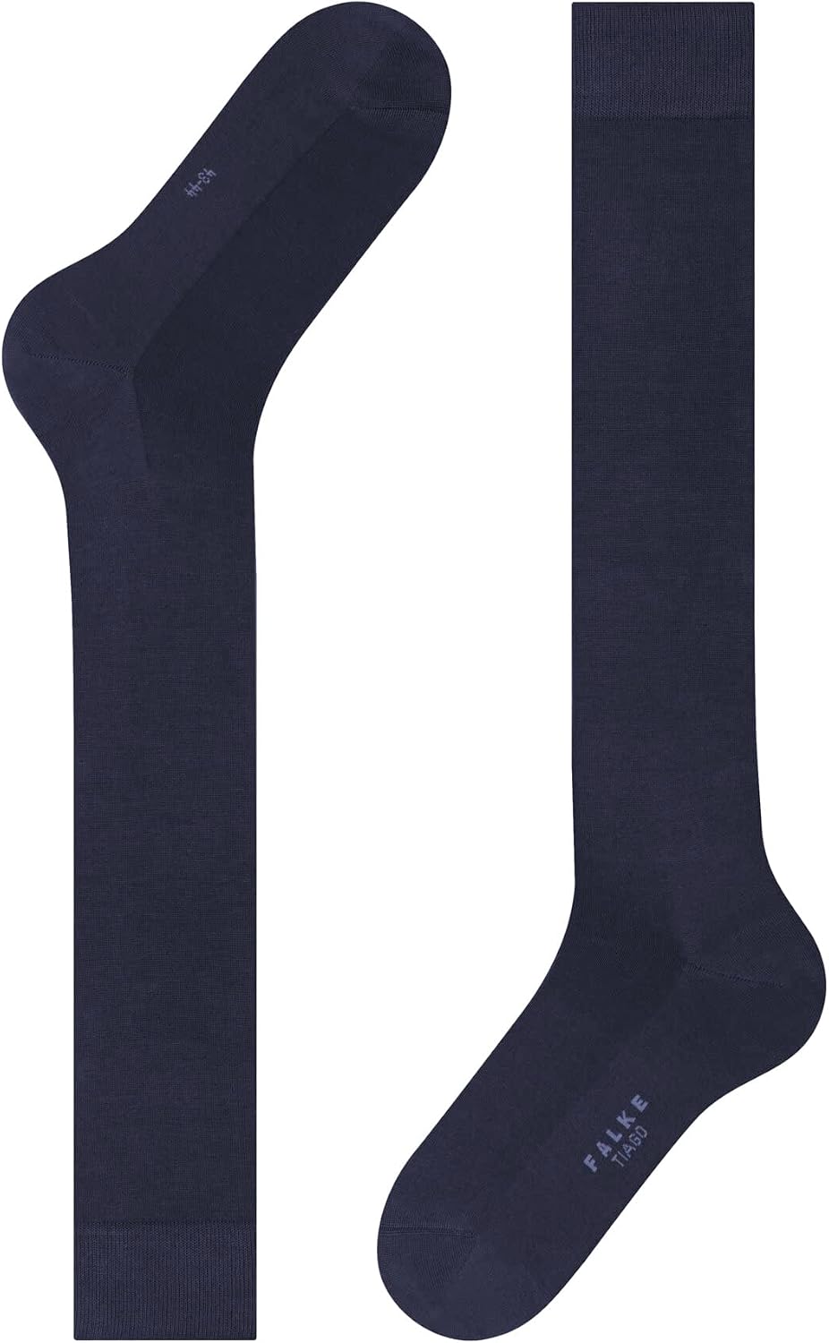 FALKE Men's Tiago Cotton Knee High Dress Socks, 1 Pair