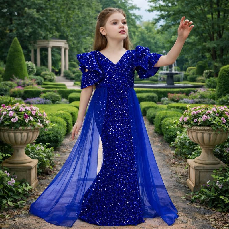 Image of Girls Viscose Western One Piece | Designer Frock for Kids | Solid Work | Toddler Frock Dress | Birthday Party Dress for Girls