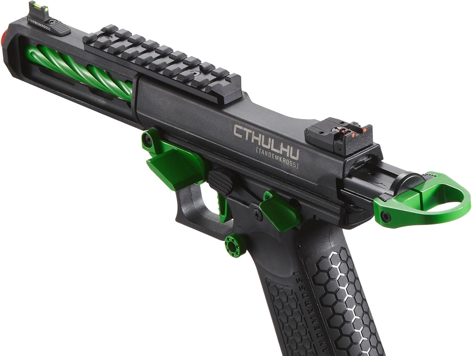 Lancer Tactical Full Auto/Semi Gas Blowback Airsoft Pistol w/Extra Magazine (‎Tandemkross Cthulhu)
