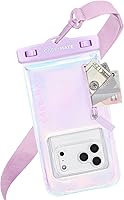 Vista 12 de Case-Mate Funda/Bolsa Impermeable para Teléfono Soap Bubble IP68 con Protección de Triple Sellado, Correa Ajustable - Riñonera Impermeable