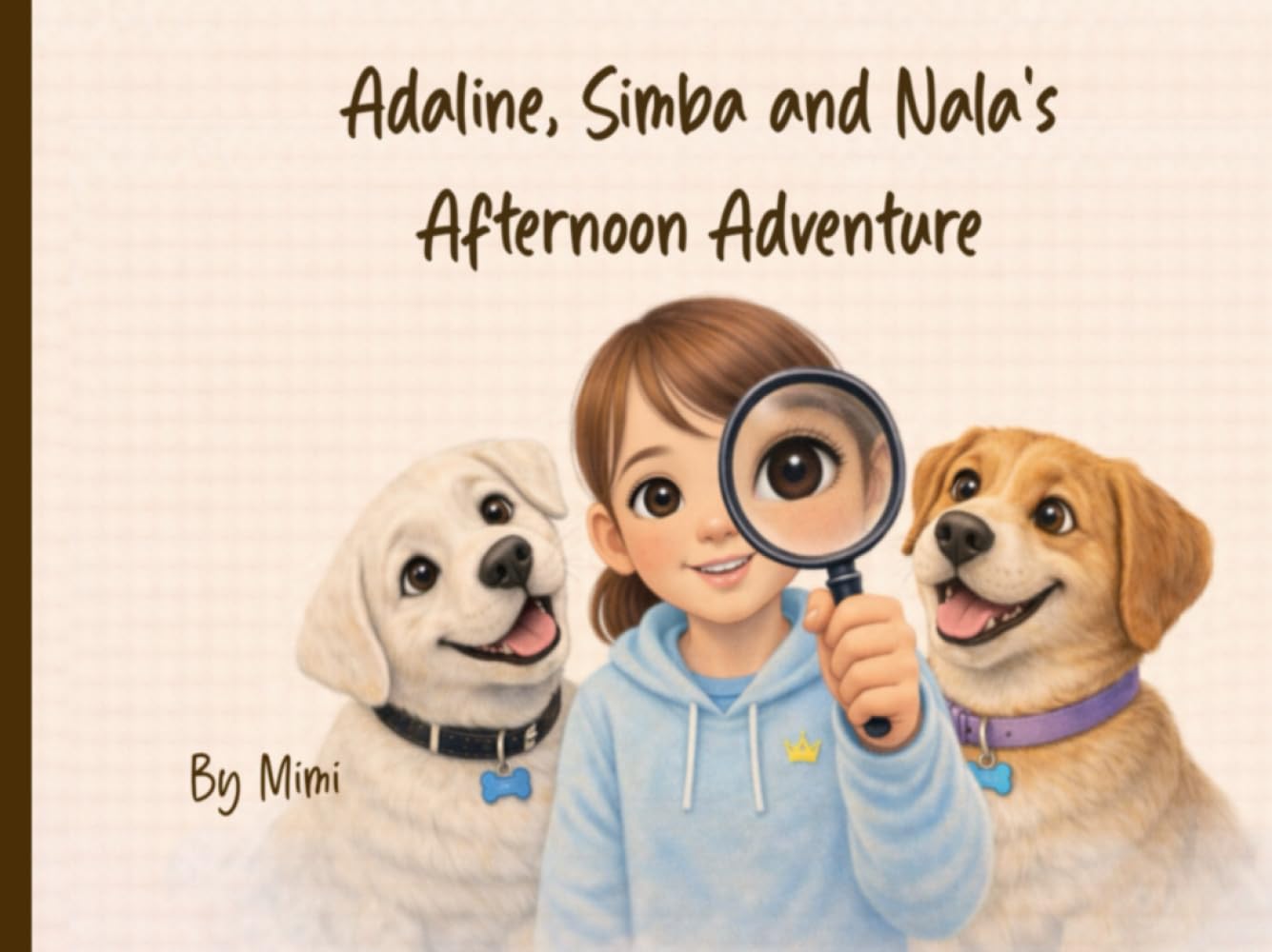Adaline, Simba and Nala’s Afternoon Adventure: A Silly Mystery Adventure with Curious Kids and Playful Dogs