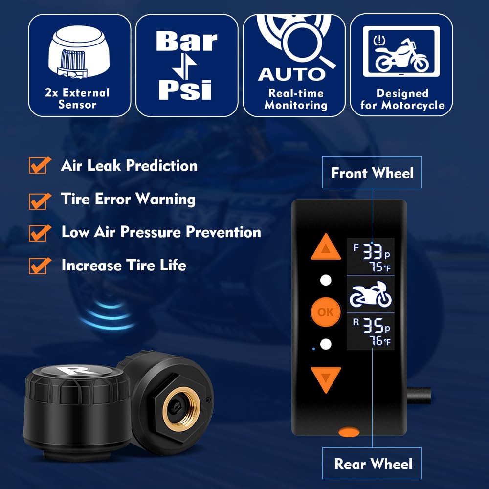 Amazon.com: VSYSTO Super Mini 2CH Motorbike Dash Cam Q3 for