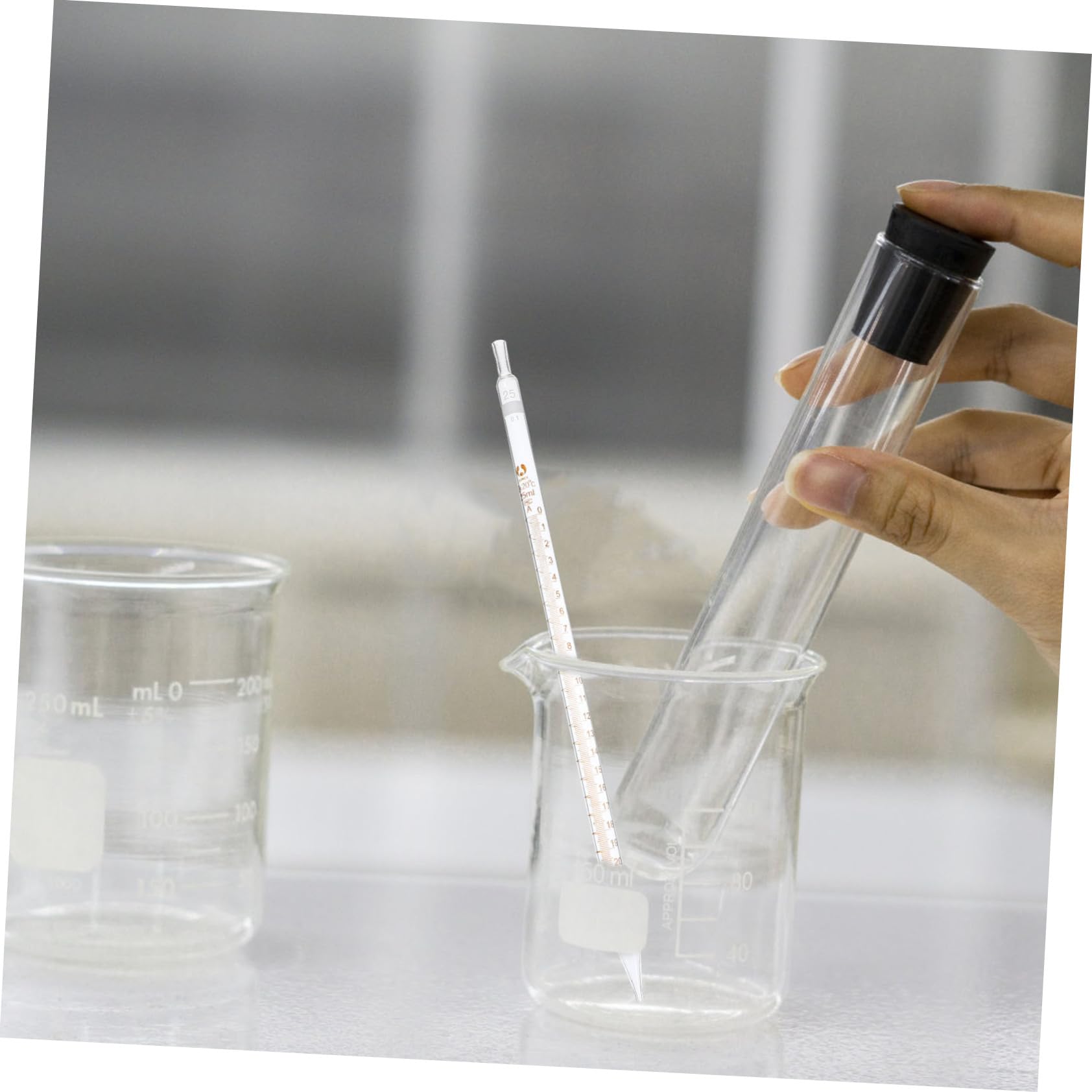 20 Sztuk Pipeta Kroplomierz Z Prostą Końcówką Pipety Z Podziałką Materiały Laboratoryjne Szklana Pipeta Kroplomierz Pomiar Kroplomierz Kroplomierz Laboratoryjne
