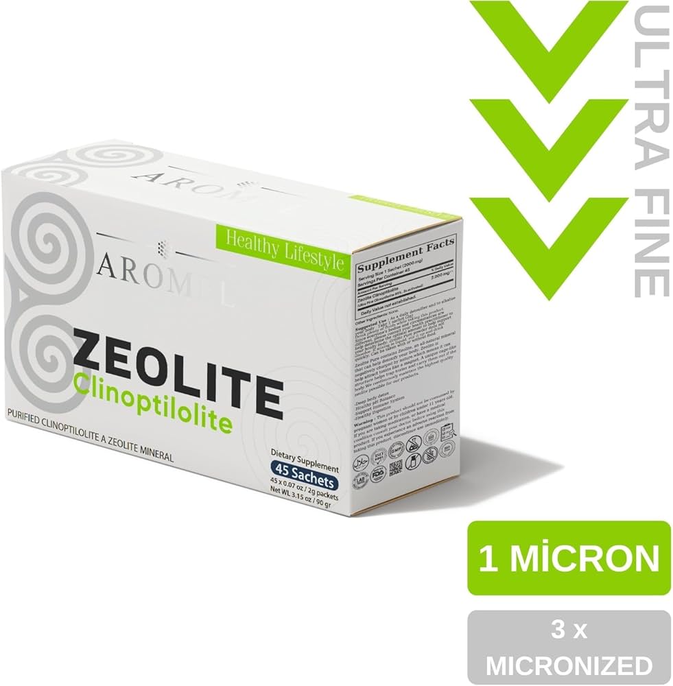 KEYTOLIT R出品 Amazon.com: aromel Zeolite Powder Clinoptilolite sachets,45