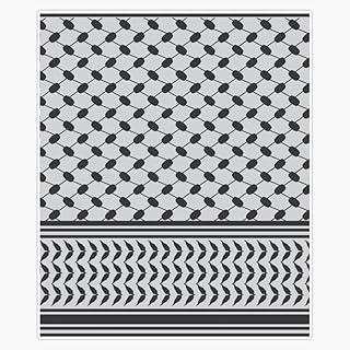 Magnet Palestine - Palestinian Hatta Keffiyeh Magnet Vinyl Decal Sticker 5"