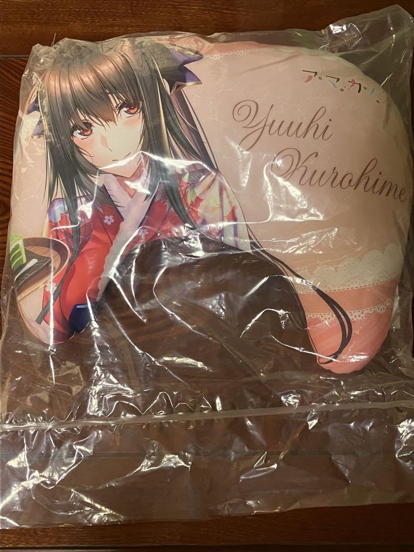 Amazon.co.jp: ピロ水 アマカノ2 黒姫結灯 ゲーミングクッション