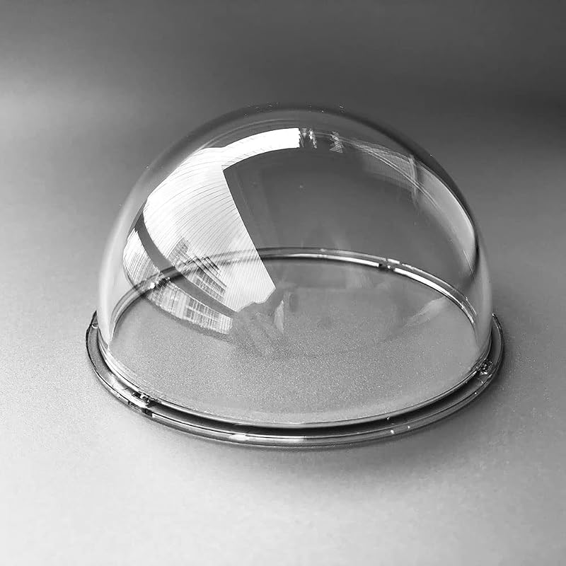 3.3 Inch Acrylic Clear Dome Cover, Security CCTV Camera Lens Protection Replacement Covers, Outside Crystal Transparent Hemisphere Bubble Dome 85mm(Dia) x 45mm(H)