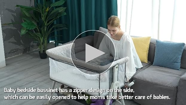 Amazon.com: Baby Bassinet Bedside Sleeper for Baby,Bedside