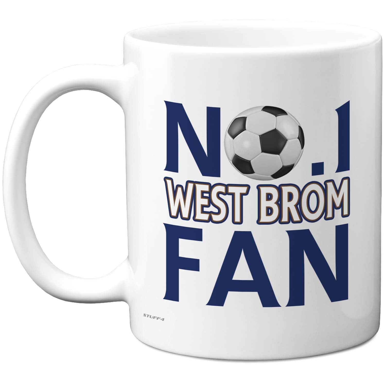 Stuff4 Novelty Mug for West Brom Fans, No. 1 West Brom Fan — image 1