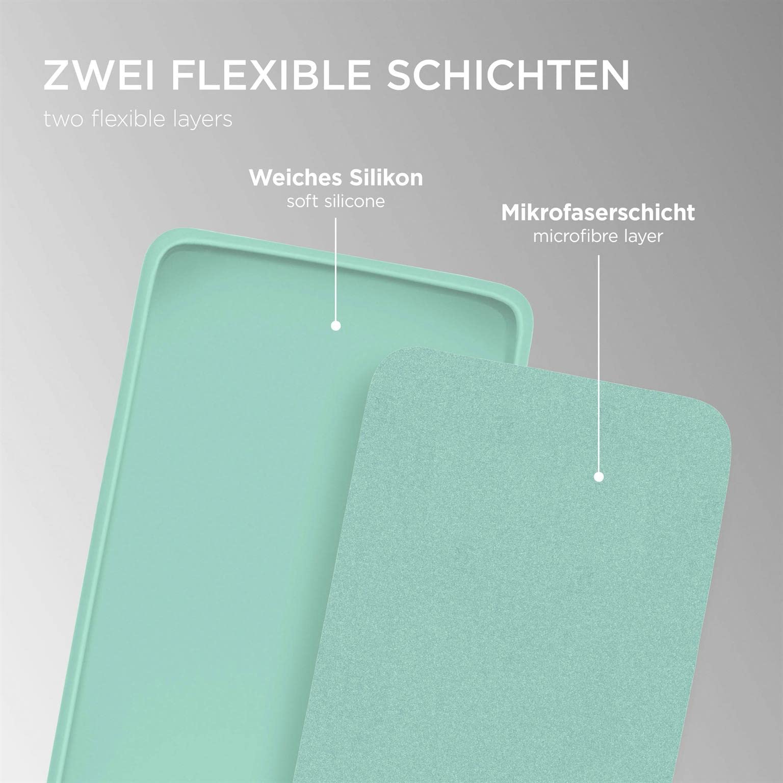 ONEFLOW Silikon Hülle Für Redmi Note 9 Pro – Weich, Mit Kamera- & Displayschutz, Schwarz, Matte Oberfläche
