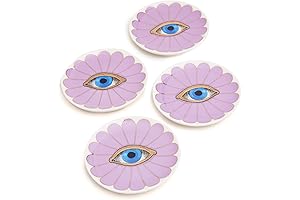 Jonathan Adler Fleur Coasters: An Artistic Statement for Your Tabletop.