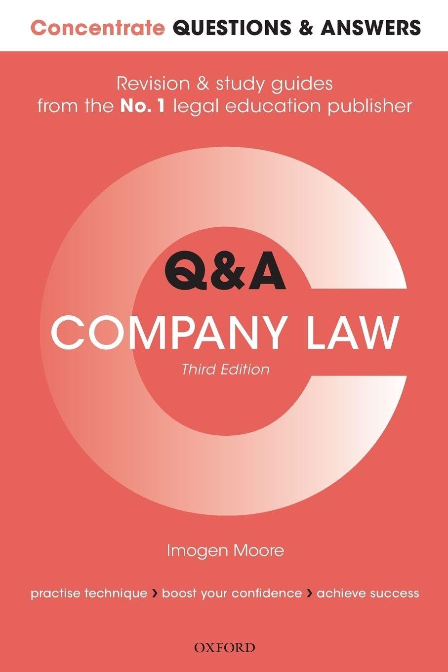 Concentrate Questions and Answers Company Law : Law Q&A Revision and Study Guide