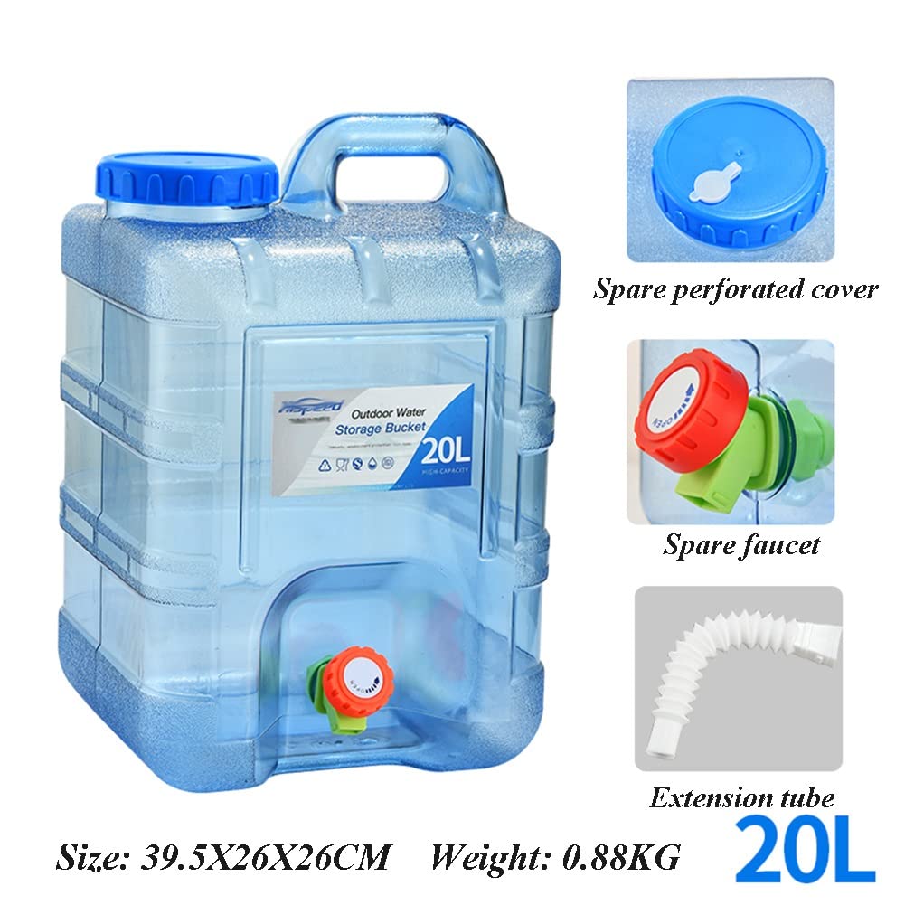 BPA Free Reusable Water Container Gallons (15 Liters Water Dispenser