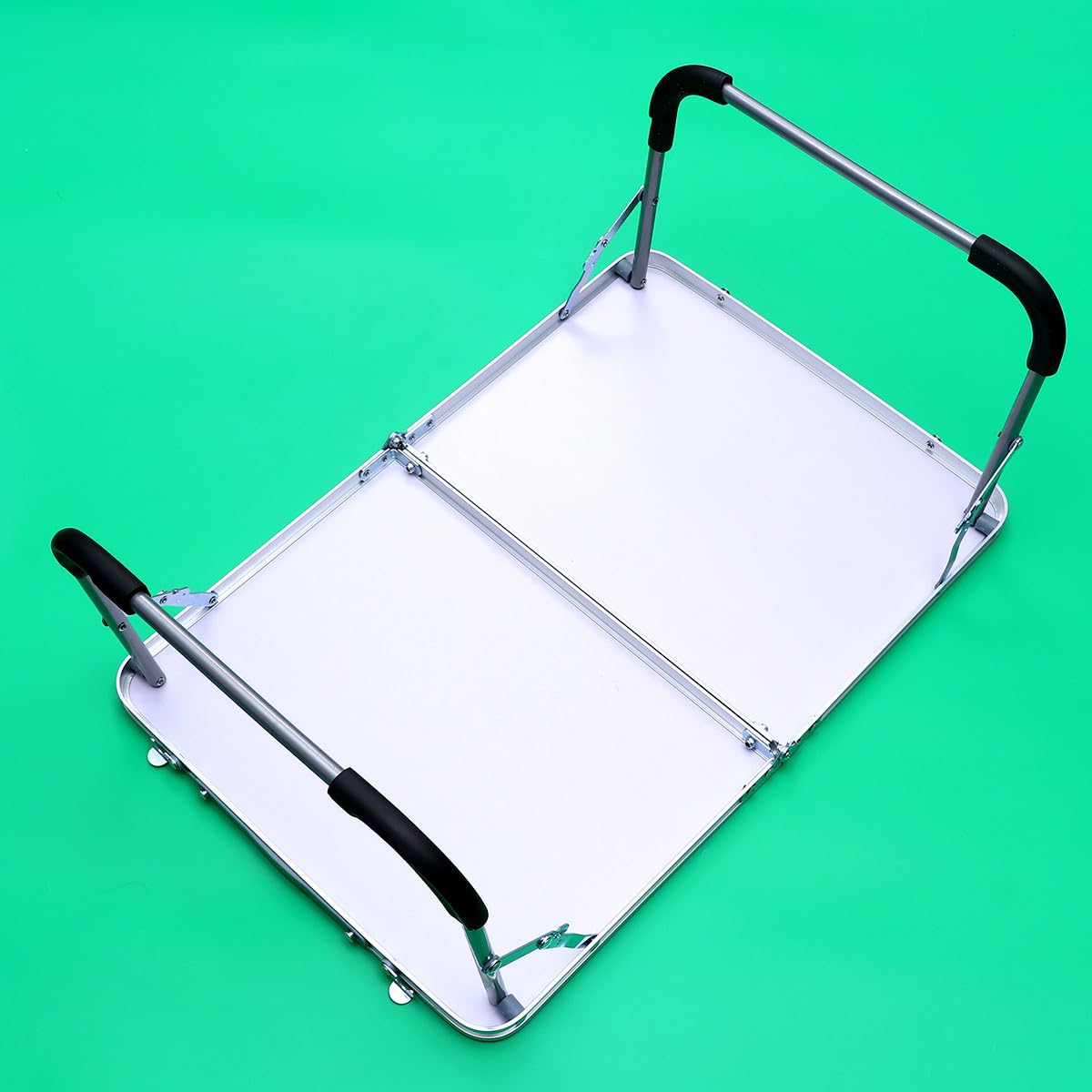 MAGICLULU Mesa Plegable Material Sólido para Camping de Aleación de Ligera y Fácil de Transportar Adecuado para Actividades al Aire Libre y Picnic