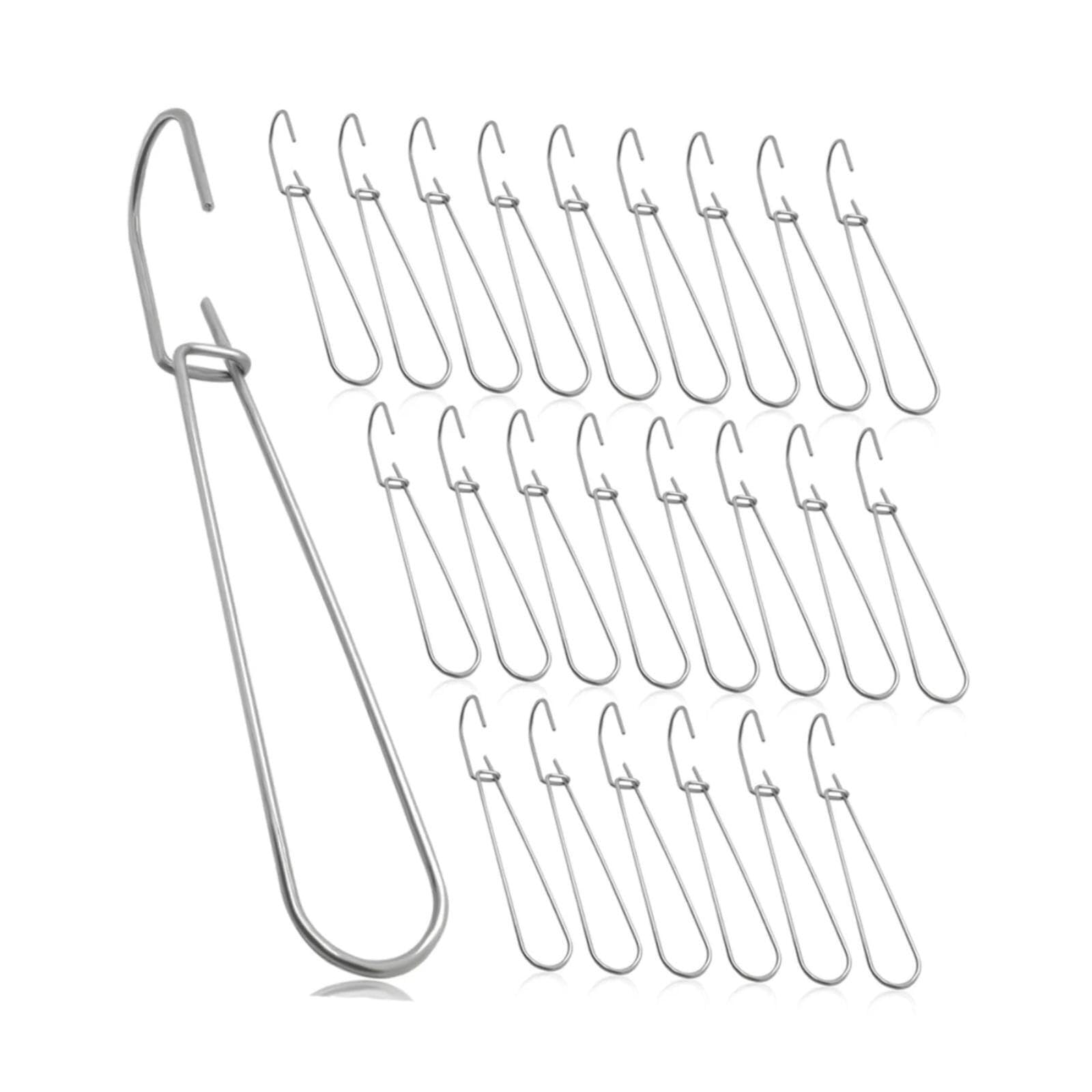 Cydzsra User Friendly Pattern Making Hooks Hanger Metal Stencils Efficient Sewing Patterns Compact Storage Solution Set Pattern Hooks Sewing Making Hanger