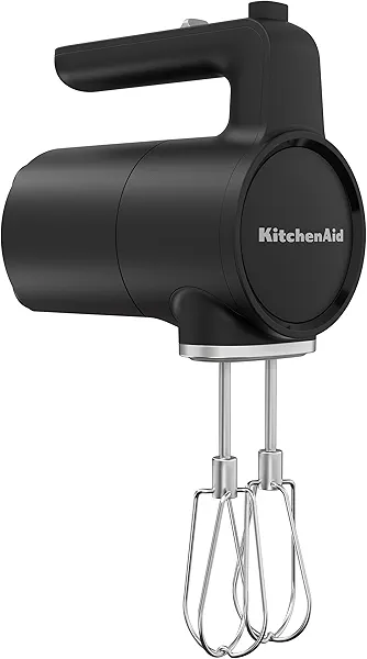 KitchenAid Go™ Cordless Hand Mixer - battery sold separately, KHMR700, Black Matte