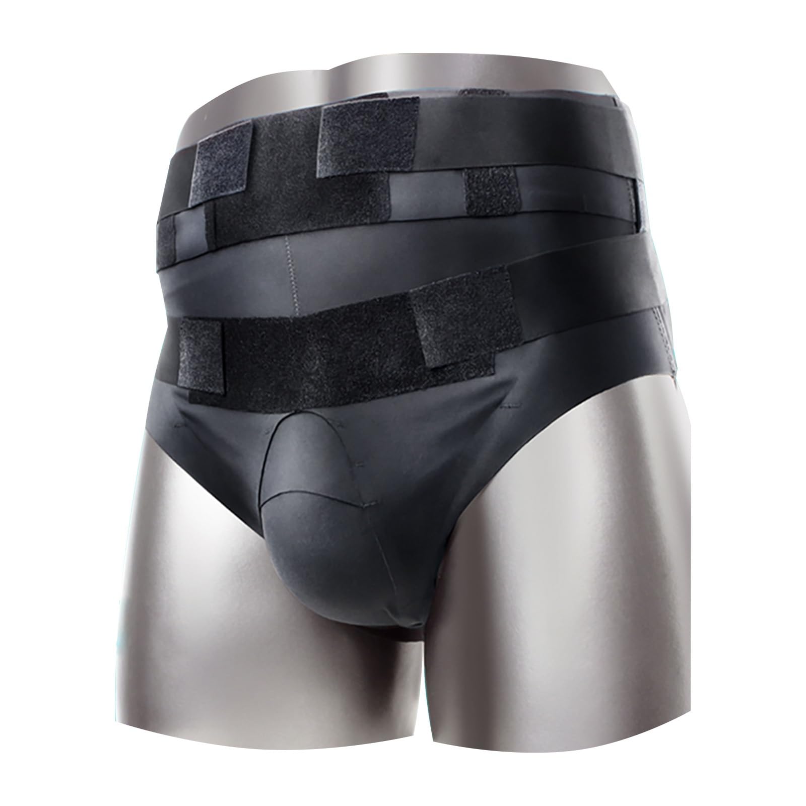 Braguero Hernia Inguinal Hombre, Hernia Inguinal Hombre, Soporte Escrotal con 2 Almohadillas de Compresión Extraíbles Extragrandes(X-Large)