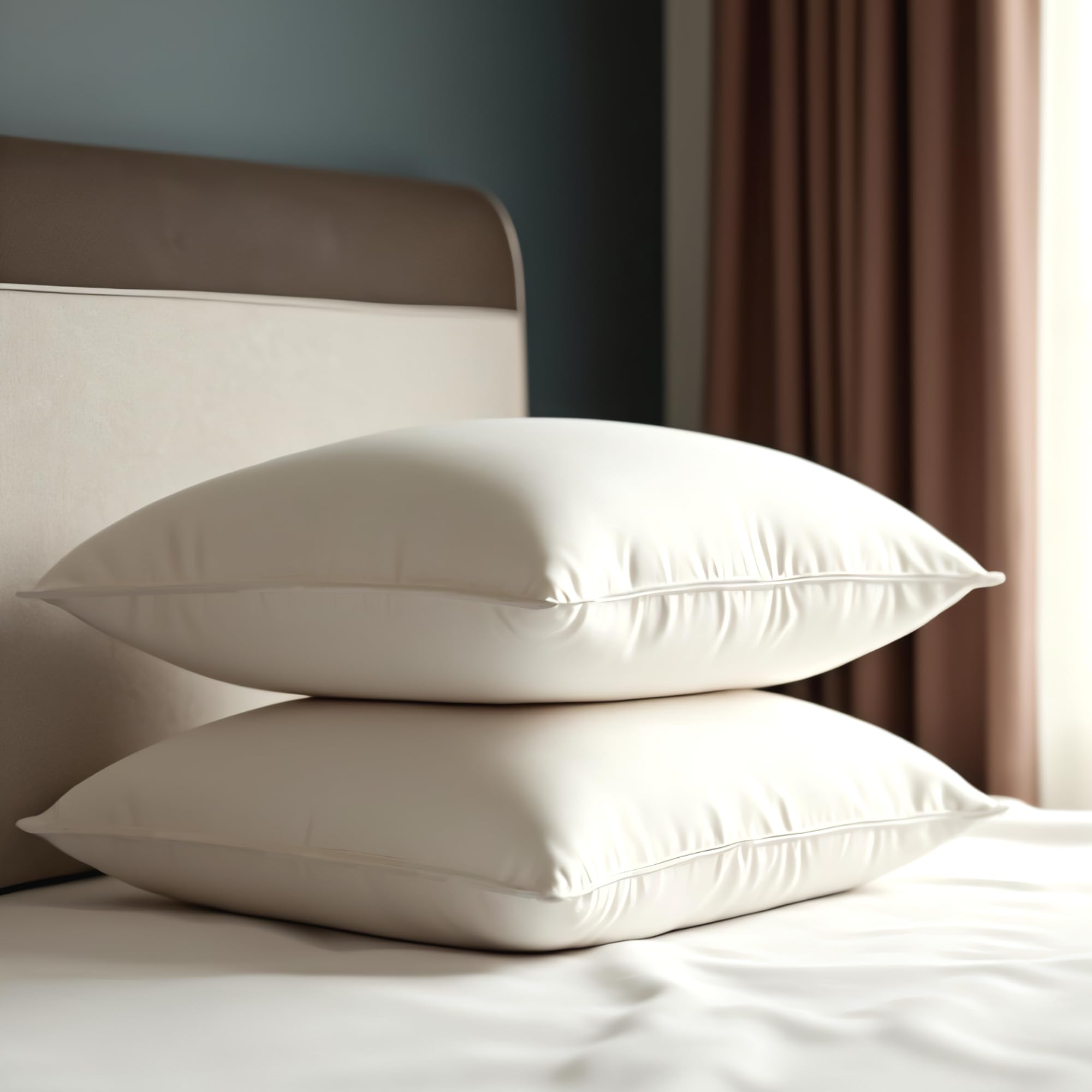 MAXNAP Mischief Comfort Pillow | Sleeping Pillow | Bed Pillow | (16x24) inches | (41x61) cm | Made of Hollow Polyester Fiber | Swiss Cotton Fabric | Pillow Set of 2