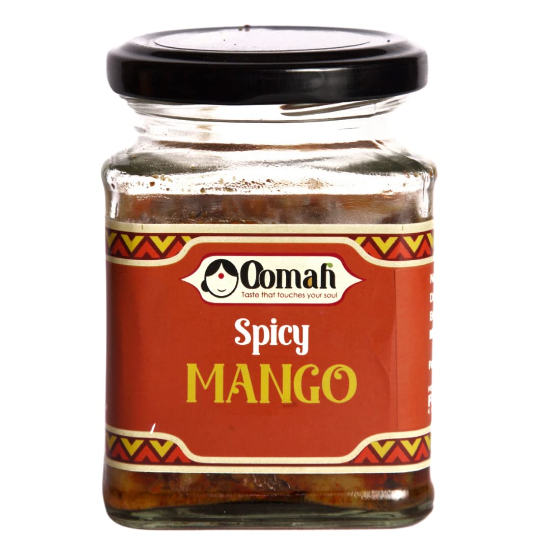 Oomah Foods Spicy Mango Pickle (200g) | Homemade Aam Ka Achar | Authentic Mango Pickles | Tangy & Fresh | Raw Mango | Less Mustard Oil | No Artificial Preservatives (B0C4FJD3D4) Amazon Price History, Amazon Price Tracker