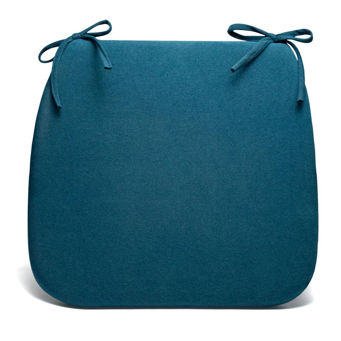 Stühle, Weicher Memory-Schaum mit Bändern und waschbarem(Cyan,37x35x4cm)