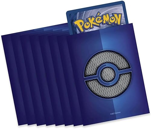Pokemon - 65 fundas para kit de herramientas de entrenamiento - Azul