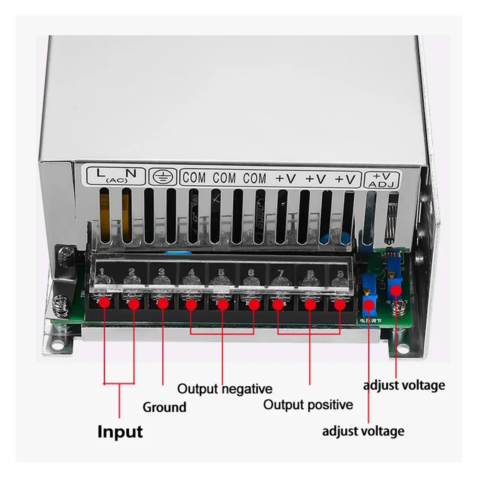 Fuente de alimentación conmutada MS-800W 180 V-264 V CA/CC a 0-12 V 66,6 A