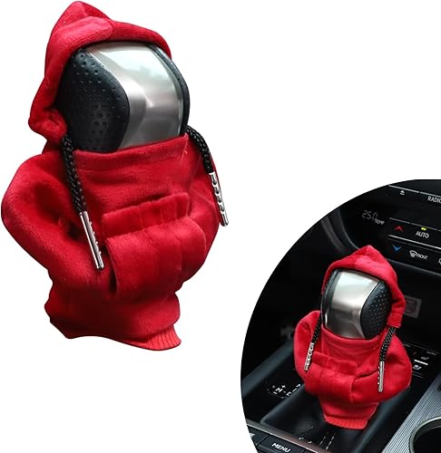 Pomos de palanca de cambios de automóvil, perilla de palanca de cambios de automóvil, bonita sudadera con capucha para engranaje de automóvil,