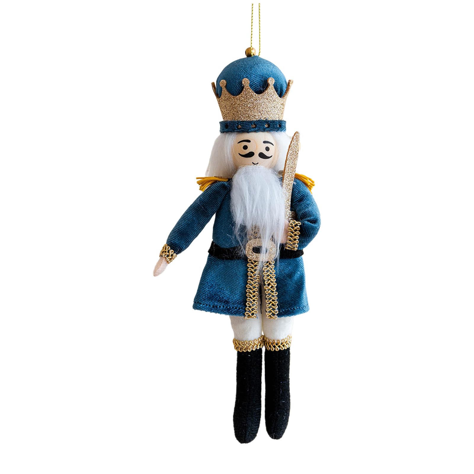 NUEAYMS Colorful Christmas Nutpick Cloth Decoration Thin Storage Friendly Plan for Annual Celebratory Use Holiday Nutpick Soldier Ornamentation