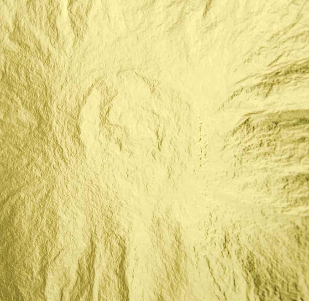 Imitation/Composition Metal Leaf Gold Color 2 ½, Pack (500 Leaves)