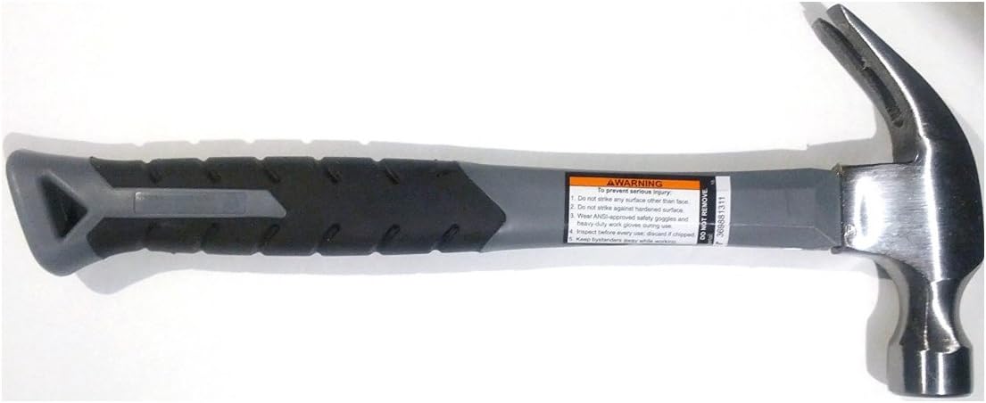 16 oz. Claw Hammer with Fiberglass Handle