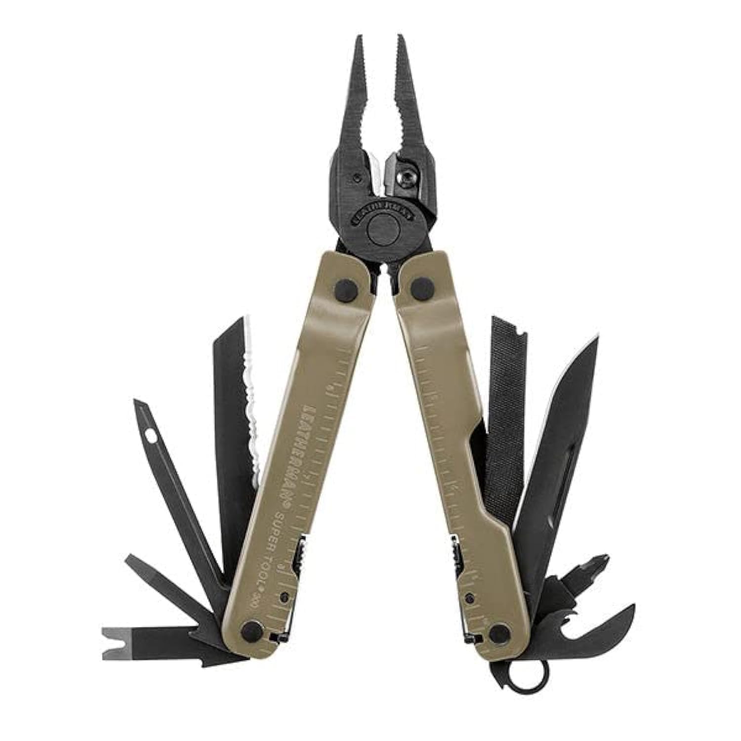Leatherman Super Tool® 300M Brown **Military Only*** Molle Black Peg