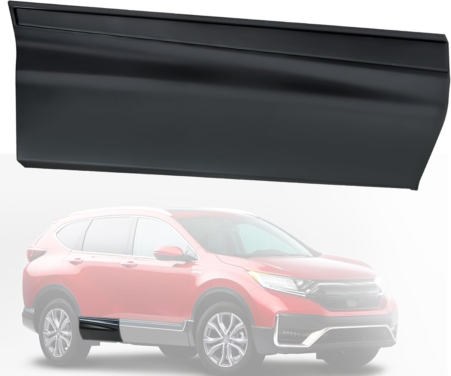 Rear Right Door Lower Molding Door Garnish Trim Compatible with Honda CR-V 2017 2018 2019 2020 2021 2022 Replace# 75313-TLC-A01 75313TLCA01 HO1505110 75124 Without Chrome