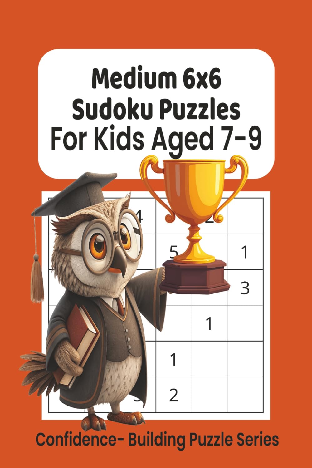 Medium 6x6 Sudoku Puzzles for Kids Ages 7-9: Medium 6x6 Sudoku for Kids Ages 7-9 | Challenging Logic Puzzles | Part of the Confidence-Building Puzzle ... (Kids' Sudoku Learning Series for Ages 4-9)