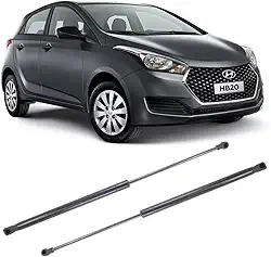 PAR AMORTECEDOR DA TAMPA TRASEIRA PORTA MALA MOLA A GAS HB20 1.0 12V 1.6 16V 2012 A 2019