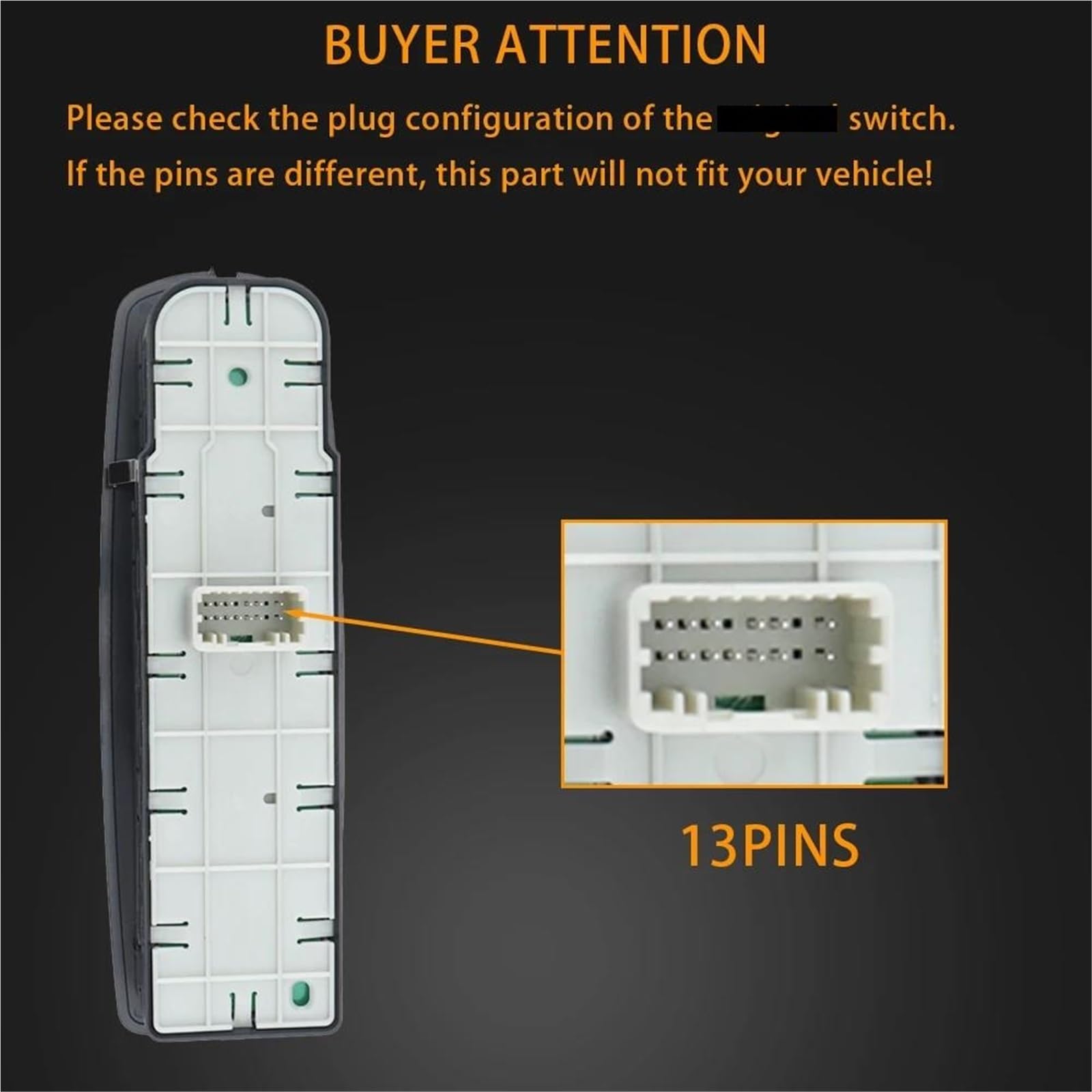 254000015R Interruttore Alzacristallo Elettrico Per Fluence Per Megane 3 Per Laguna 2008-2016 Accessori Auto 25400-0015R Driver Interruttore Alzacristalli