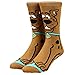 Grand Clothing Outlet Scooby Doo Dog Animal Character Crew Socks Brown