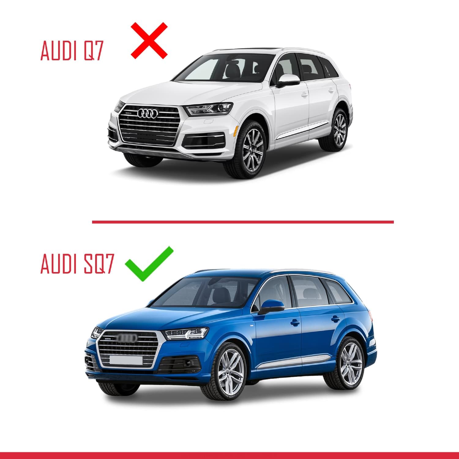 Kompatibel mit Audi SQ7 (4M) 2016-2026 ACE-2 Modell Relingträger Dachträger Auto Gepäckträger Schwarz Aluminium 2 Stangen