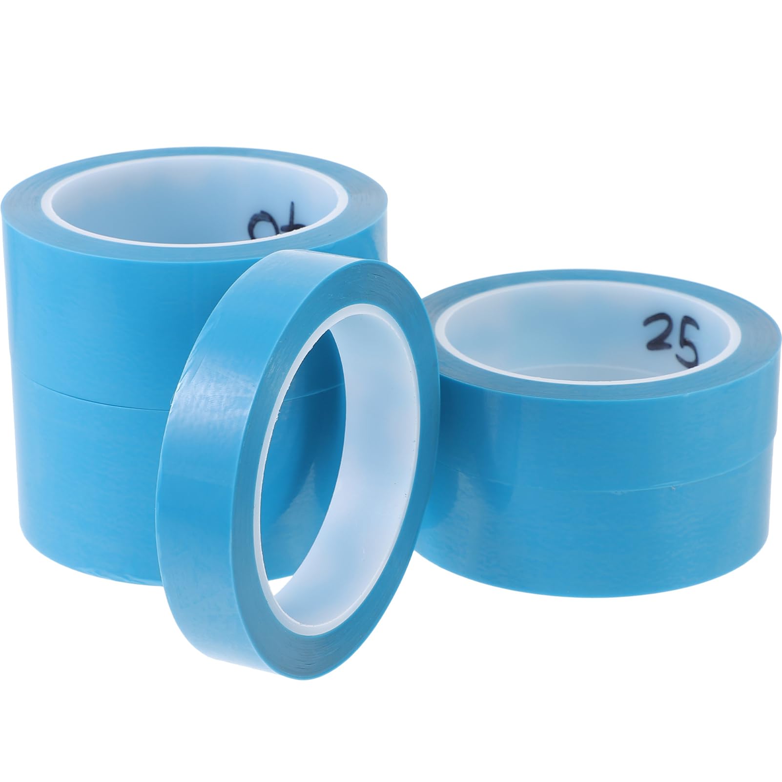 Nastro per Mascheratura Pet per Auto, 5 Pezzi, 0, 06mm | Curve della Carrozzeria, Uso in Manutenzione e Verniciatura, Resistente All’usura, Lunghezza 50m Colore Casuale