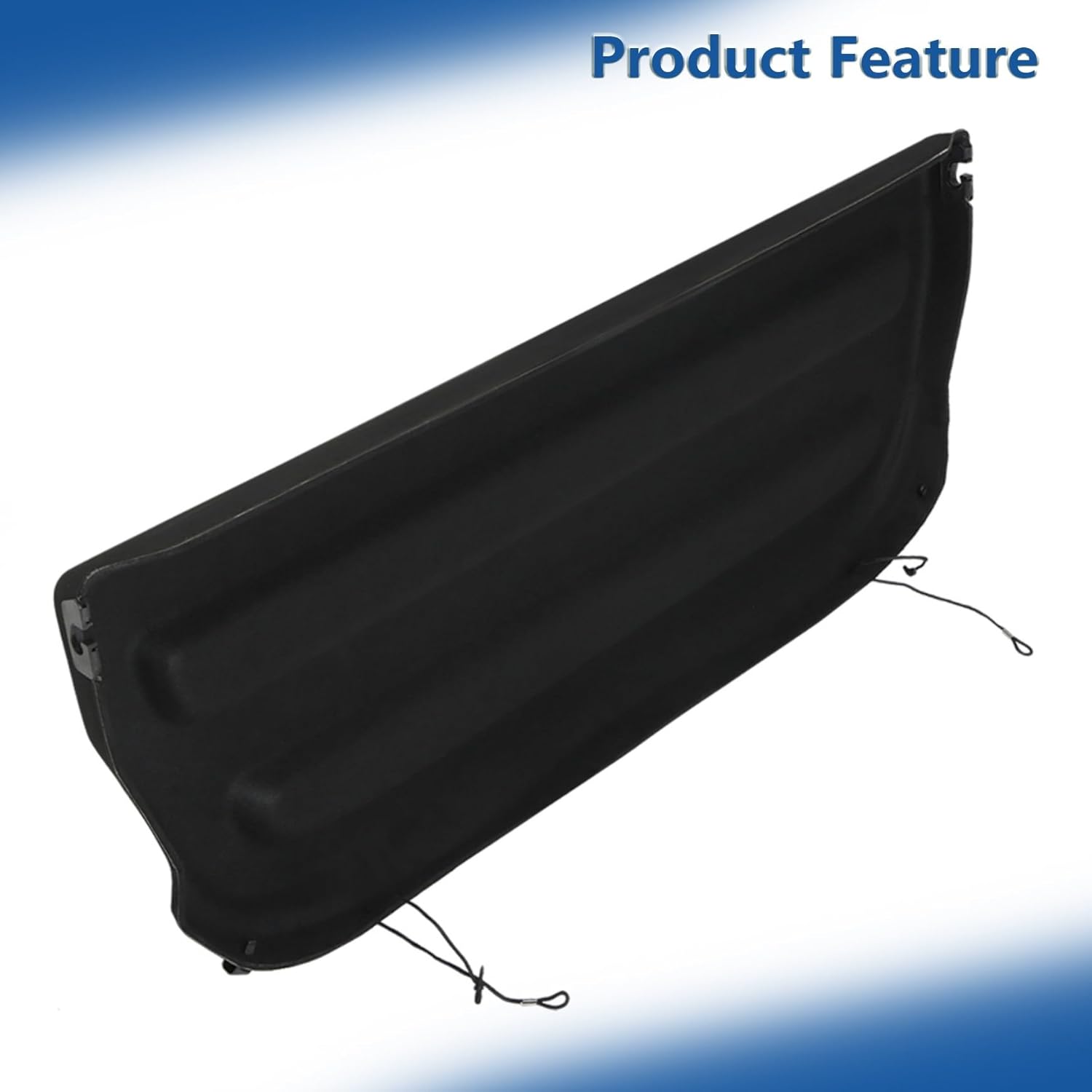 Silscvtt Non Retractable Cargo Cover Shade Tonneau Cover Replacement for Honda Fit 2015-2019 Black